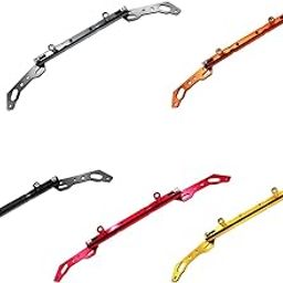 IVELECT Mobile Phone GPS Navigation Plate Bracket Bar Stand for Motorcycle Red-4
