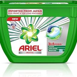 Ariel Matic 3in1 PODs Detergent Pack 18 ct-23
