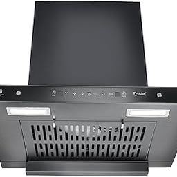 Prestige Kitchen Hood Edge 600 Digital Display Touch Control 180W Chimney|Filterless |Auto Clean|3 Speed Control|Black-33