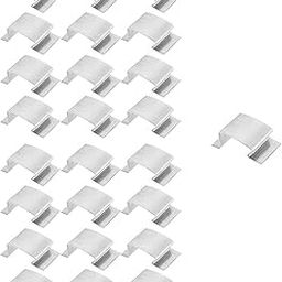 UJEAVETTE Greenhouse Glass Window Clips Replace Sprung G Clips for Yard Gardening Home 25pcs-picture-30