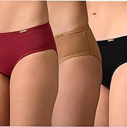 Eve Low Rise Bikini Briefs for Women (Pack of 3) – Cotton Hipster Panties with Anti-Bacterial & Moisture-Wicking | Seamless, No Marks Waistband | Breathable Dailywear Underwear-picture-14