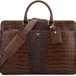 Leather Laptop Bag for Men & Women - Fits Up To 16"-image-40
