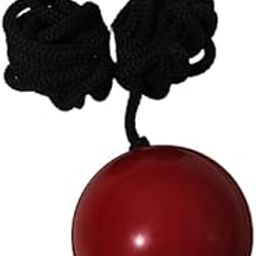 MS Fitnees Synthetic Hard PVC Hanging Cricket Ball for Match Practice Training - Red (Pack of 1)-image-87