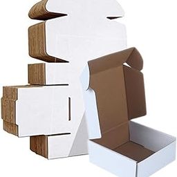 DCGPAC 3Ply White Corrugated Small Flat Box 4x3x1 Inch For Packing Small Items and Multipurpose Packaging Shipping Tiny Boxes L4" x W3" x H1" Inch (Pack of 100)-image-14