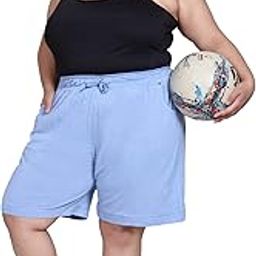 Plain Comfortable Plus Size Barmunda/Shorts for Sports, Yoga, Daily Use Gym, Night Wear, Casual Wear for Girls-image-54