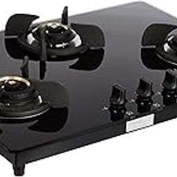 Faber Hob/Hobtop 3 Brass Burner Electric Auto Ignition, Glass Top (HOB ULTIMA HT723 CRS BR CI AI) - Black, 72 cm-image-32