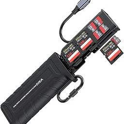 TEKTONIC TT-01 High-Speed USB 3.1 Card Reader with 312MB/s Transfer, Dual Card Read/Write, Storage for 4 SD, 6 Micro SD & 2 SIM Cards-31