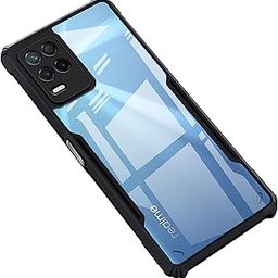 Zapcase Back Case Cover for Realme Narzo 30 5G / Realme 9 5G / Realme 8 5G / Realme 8s 5G | Compatible for Realme Narzo 30 5G / Realme 9 5G / 8 5G / 8s 5G Back Case Cover | (TPU + PC | Matte Black)-19