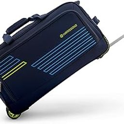 Eminent 61 cms Travel Trolley Duffel Bag for Men & Women| 2 Wheel Cabin Luggage with Anti Scratch Lining & Detachable Shoulder Straps (Blue)-picture-52