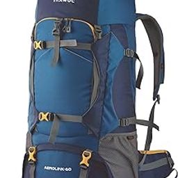 AEROLINK 60 Liter Travel Backpack Hiking Trekking Bag Camping Rucksack for Men & Women, 3 Year Warranty, HK006-picture-42