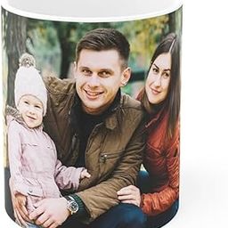 Custom Photo Coffee Mug, Personalized Ceramic Cup, Gift for Special Occasions-image-11