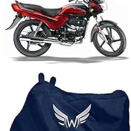 Water Resistant Bike Body Cover for Hero Passion Plus Navy-picture-26