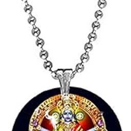 afh Blessing Maa Kali Acrylic Pendant with Bead Chain | Spiritual Devotional Jewelry-picture-23