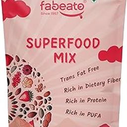 Fabeato 15-In-1 Premium Superfood Mix 200g |Trail Mix |Nuts, Dry Fruits, Seeds and Berries | Rich in Dietary Fiber, Rich in Protein|Trans Fat free|Rich in PUFA-image-30