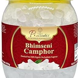 Puzawala's Bhimseni Pure Organic Puja Camphor 250 gram Ideal Use Pooja Arti Festivals Meditation Aromatherapy Zero Residue Long Lasting Sweet Fragrance Kapoor Natural Air Freshener Pujawalas-image-5