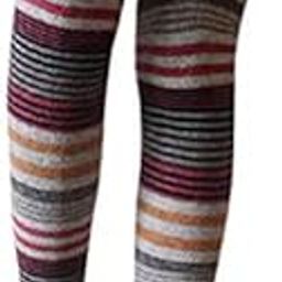 Stripe Warm Woolen Thigh High Knee High Leg Warmer Winter Long Boot Cuffs Socks for Women-image-11