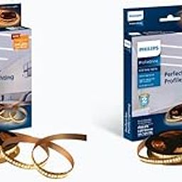 PHILIPS LED Profile Light for Ceiling | 5-Meter LED Strip Light for Home Decoration | Profile Shine, Warm White | Pack of 2 (Driver Required Separately)-11