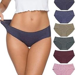 Cotton Bikini Women's Breathable Panties Seamless Comfort Underwear (Pack of 6)-image-33