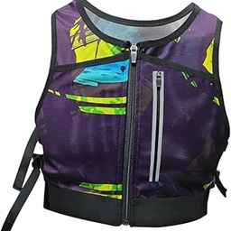 THE STYLE SUTRA® Running Vest Reflective Vest Men Women for Hiking Motorcycling Night Walking Deep Purple | Sporting Goods | Cycling | Cycling Clothing | Vests-image-29