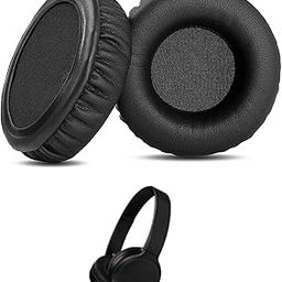 Black Headphone Replacement Ear Pads Cushions Headset Earpads Compatible with Sony DR-BT101 DR220DP Headphones-picture-12