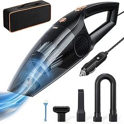 AUTO SNAP Car Vacuum Powerful Portable & High Power 12V Car Handheld Vacuum Cleaner for Car and Home Wet and Dry Car Vacuum Cleaner Multipurpose Vaccum Cleaner 16ft Wire (VC-111)-26