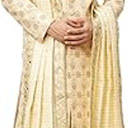 Men's Art Silk Gota Patti Embroidered Dupatta (1pc)-image-37