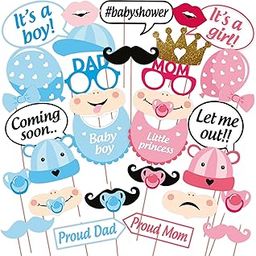 Wobbox Baby Shower Caremony Photo Booth Props, Baby Shower Props for Photoshoot, Baby Shower Decoration, Mom to Be Daddy to Be Decoration, Godh Bharai Ceremony Decorations Items-(FP74)-image-65