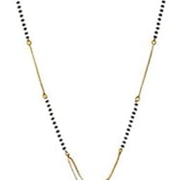 Stylish Letter Diamond Mangalsutra For Women's Mangalsutra Alloy Mangalsutra-image-93