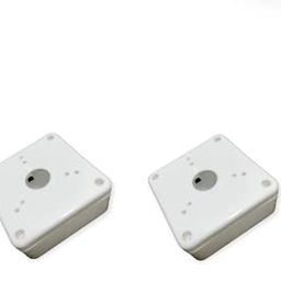 PVC Square Junction Box 4x4 Inches for CCTV Cameras (Pack of 2)-21