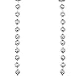 Single Layer Ball Chain,Heavy Lobster Jean Pant Chain Waist Jewelry,Wallet Chain,Biker Chain Ball Size 4 mm (For Womens,Mens And Boys) Stainless Steel Chain #MTAC169-image-48