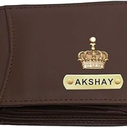 Genuine Leather Wallets for Men - Mens Gift - Wallet for Men Gifts - Purse for him - customised Purse for Mens - Personalised Wallets for Husband - Wallet with Name - Dark Brown-image-45
