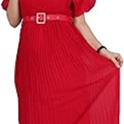 Jaipuri Rajasthani Plane Cotton Maxi Long Kurti Plating Dress for Woman Girls-41