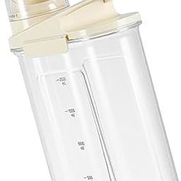 Meadawgs®Rice Storage Bin Food Dispenser Rice Storage Container for Grain Sugar Flour Cream 2.5L|Home & Garden | Kitchen, Dining & Bar | Kitchen Storage & Organization |1 Rice Storage Container-picture-25