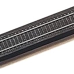 Bachmann Trains - Snap-Fit E-Z TRACK 9” STRAIGHT TRACK (4/card) - STEEL ALLOY Rail With Black Roadbed - HO Scale-11