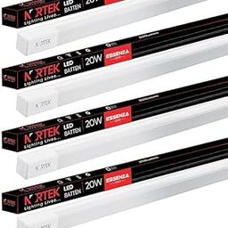 Nortek Essenza+ 20 Watts LED Tube Lights For Home Cool White LED Tube Light For Living Room,Bedroom,Office,Commercial And Industrial Space Eco-Friendly,And Cost-Saving LED Light (Pack Of 4)-image-42