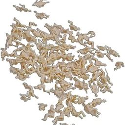 CLUB BOLLYWOOD® Model Train Unpainted Seated People Passangers Figures 1:87 Scale 100pcs |Toys & Hobbies | Model Railroads & Trains | HO Scale-19