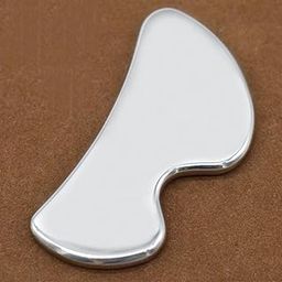 Stainless Steel Gua Sha | Guasha Massage (Grade 304) Soft Tissue Therapy Used for Back, Legs, Arms, Neck,Shoulder Face (B Shape)-36
