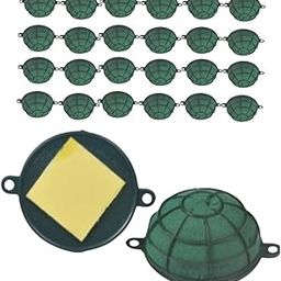 Auto Deco Floral Foam With Addhesive Tape For Fresh & Artificial Flower Decoration Car, Wall, Wedding, Anniversary Valentine, Events, Party, (24no) Green-image-27