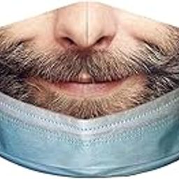 ™ Creativity 3D Print Funny Bandit Prank Face Mask Masque Mouth Cover Adults F | Masks & Eye Masks | Accessories | Costumes, Reenactment, Theater-17