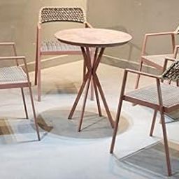 Bareeki Sable Table and Chair Set Lingering Brew | Elegant Dining Set for Home | Modern & Stylish Coffee Table with Chairs-image-33