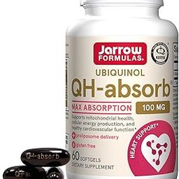 Jarrow Formulas QH-Absorb, High Absorption / Enhanced Stability, 100 mg, 60 Softgels-41