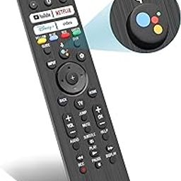 Tech Vibes® Remote Replacement of Original Sony Bravia TV RMF-TX520U/RMF-TX520P Remote Control with Voice Search Function, XR/XBR/KD Series 4K/8K LED OLED Google/Android Smart TV-1