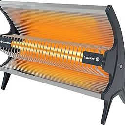 Crompton 1000 Watt Insta Red Radiant Room Heater with Ceramic Rod,Stainless steel reflector with Powder Coated Metallic Body.-image-2