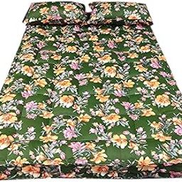 Organic Silk Cotton/Kapok/Ilavam Panju Double Cot Mattress 6 x 4 ft / 72 x 48 x 6 Inches with 2 Pillows.-image-35
