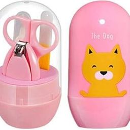 ITSY MOON Baby, Infant and Toddler Grooming Nail Cutter Kit with Scissors/Baby Nail Clipper Safety Cutter & Manicure Pedicure Care Kit (Pink)-image-72
