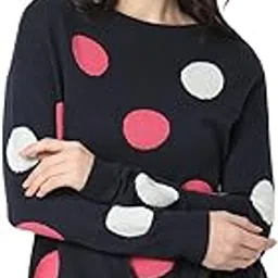 vero moda Women's Acrylic Casual Pullover Sweater-picture-13
