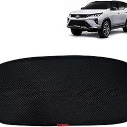 KINGSWAY® Fortuner Car Sun Shade Rear Windshield Non Magnetic Fix Type Curtain for 2021 Onwards Model, Compatible with Toyota Fortuner Only, Car Dicky Sunshade, Black, 1 Piece-image-78