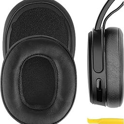 Geekria QuickFit Replacement Ear Pads for Skullcandy Crusher Wireless Crusher Evo Crusher ANC Hesh 3 Hesh EVO Hesh ANC Headphones Ear Cushions, Headset Earpads, Ear Cups Repair Parts (Black)-image-7