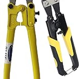Inditrust Heavy duty 18inch Bolt cutter Heavy Wire cutting pliers & 8inch Bolt cutter (Pack of 2) Bolt Cutter ()-image-4