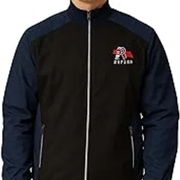 manra Men's Rain Coat, Water Resistant Outerwear | Trending Lightweight Windcheater Nylon Coat | Stylish Full Sleeves Stand Collar for Sports, Tracking & Gym Wear-picture-40